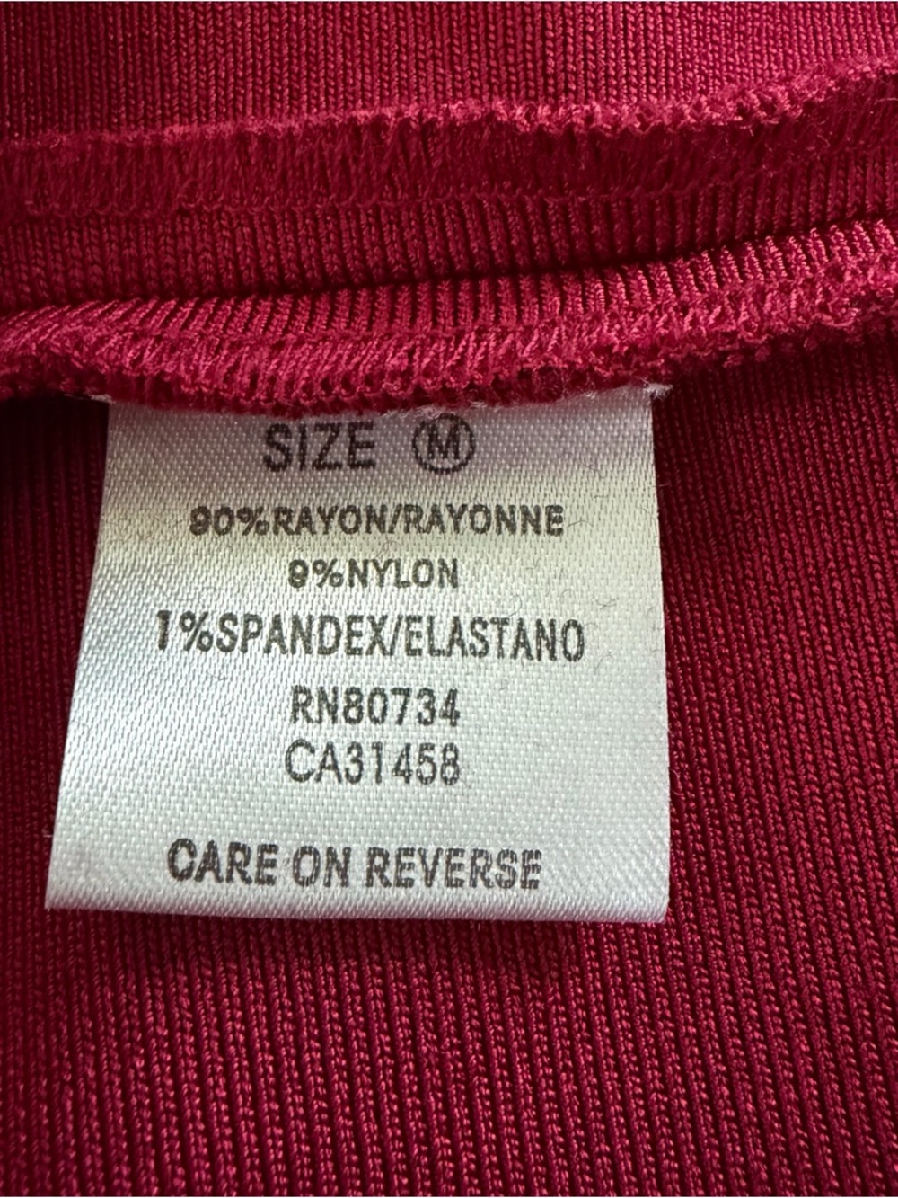 Miss circle Burgundy Long-Sleeve Cutout Bodycon Dress Size M - Picture 9 of 13